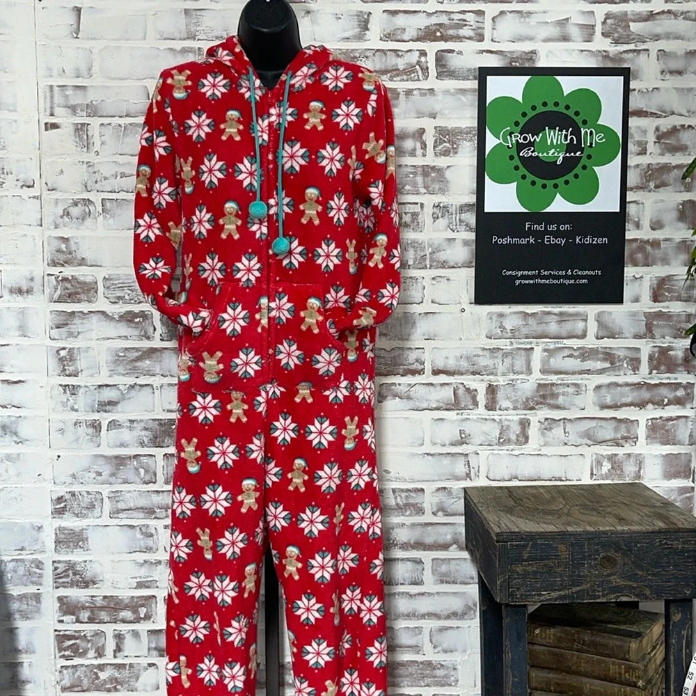 SO Christmas lounger pajamas adult small